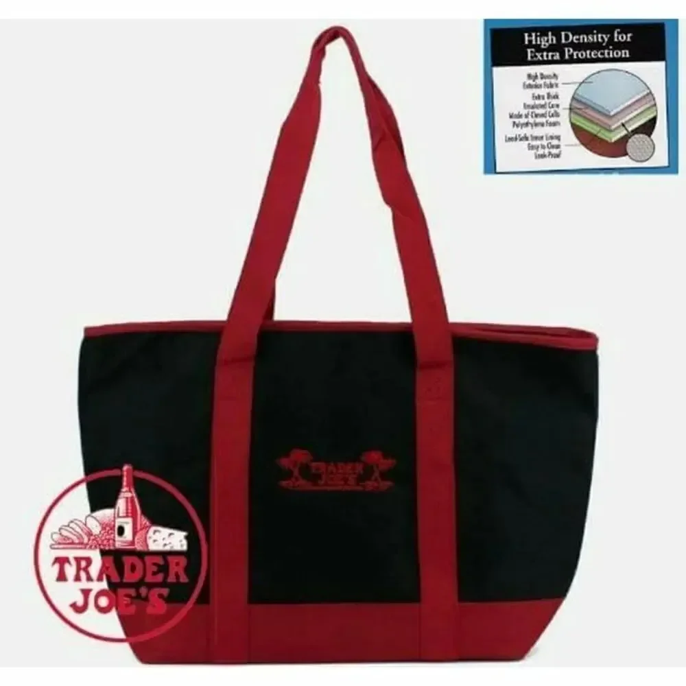 Trader Joe's Large Reusable Insulated Tote Bag